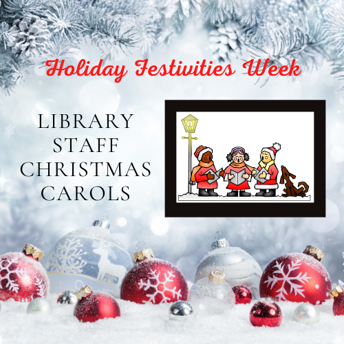 Library Staff Christmas Carols