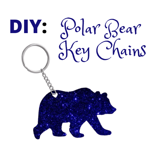 DIY: Polar Bear Key Chains