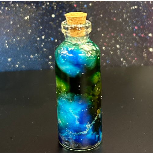 Nebula in a bottle