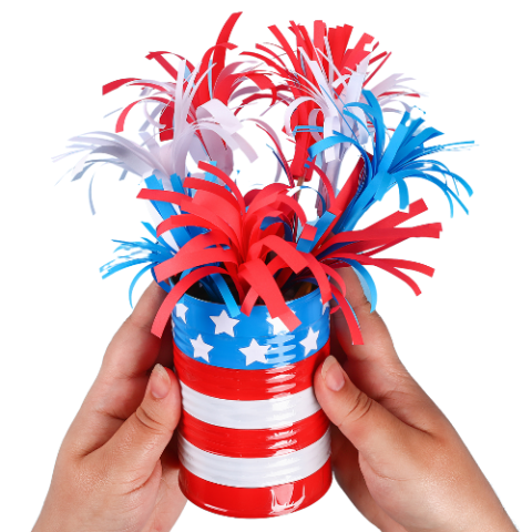 red white and blue craft