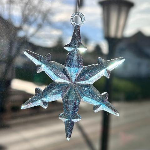 resin snowflake