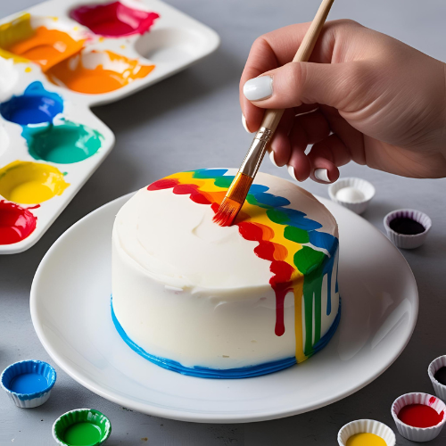 cake painting 