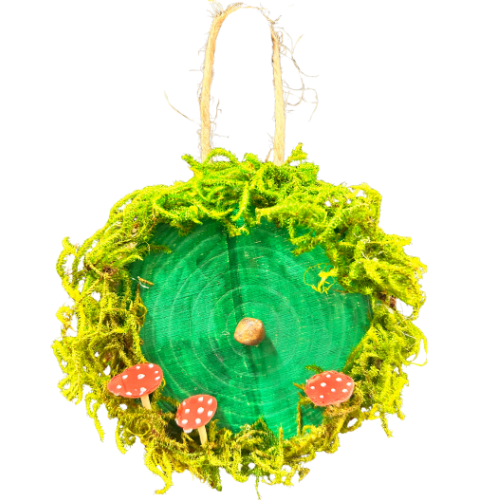 Mini hobbit door wreath